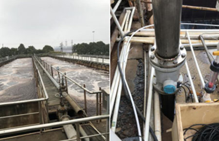 聯(lián)測(cè)電磁流量計(jì)應(yīng)用于印染污水計(jì)量