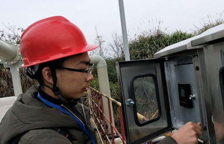 污水處理行業(yè)\聯(lián)測(cè)pH、電磁服役于浙江建業(yè)化工污水處理站