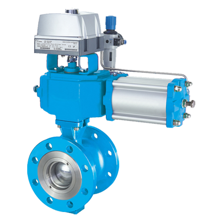 V型調(diào)節(jié)閥-氣動(dòng)